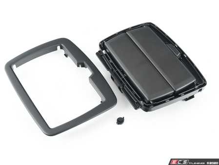 ES#156114 - 52209120256 - E70 Rear Armrest Cup Holder - Black - Replace your faulty cup holder with a brand new assembly from BMW - Genuine BMW - BMW