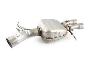 ES#2698203 - 18307849760 - Rear Muffler - Left - With Exhaust Flap - Genuine BMW - BMW