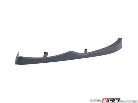 ES#78047 - 51137043409 - Lower Headlight Trim - Left - Located below the headlight on vehicles without headlight washers - Genuine BMW - BMW
