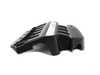 ES#4146588 - 005162LA03 -  MQB Gen3 Textured Black Engine Cover - Upgrade your underhood beauty with an ECS Tuning Textured Black Engine Cover - ECS - Audi Volkswagen
