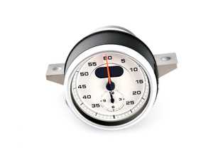 ES#3349460 - 9A791920316 - Sport Chrono Stopwatch - White Face - For vehicles with Sport Chrono or Sport Chrono Plus - Genuine Porsche - Porsche