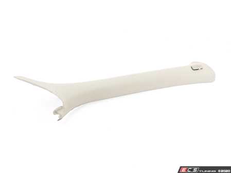 ES#460737 - 8R0867234BH82 - A-Pillar Trim - Light Grey - Right - Genuine Volkswagen Audi - Audi