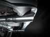 ES#3619131 - 140750SB - 3" Stainless Steel Cat-Back System - Featuring 4" single round rolled angle-cut brushed tips - Borla - Volkswagen