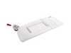 ES#87099 - 51168237643 - E46 Gray Sun Visor - Left - Made of vinyl - Genuine BMW - BMW