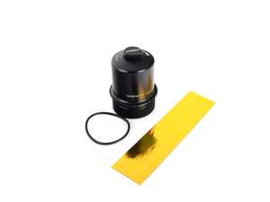 ES#4039295 - 015418ecs01-01KT -  DQ250 6 Speed DSG / S Tronic Billet Aluminum Oil Filter Housing - Black Anodized - Ditch the factory plastic DSG oil filter cap for our durable billet aluminum upgrade! - ECS - Audi Volkswagen