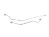 ES#52044 - 32136751019 - E53 Rack Set Pipe - Controls direction of power steering fluid - Genuine BMW - BMW