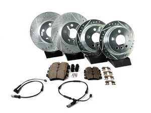 ES#3990441 - K7981 - Z23 Evolution Sport Performance Brake Service Kit - Front And Rear - Proven performance with minimal dust - Power Stop - MINI