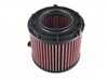 ES#3988613 - E-0646 - Drop In Replacement Air Filter  - High-Flow cotton gauze filter designed to be a performer, while lasting a lifetime - K&N - Audi