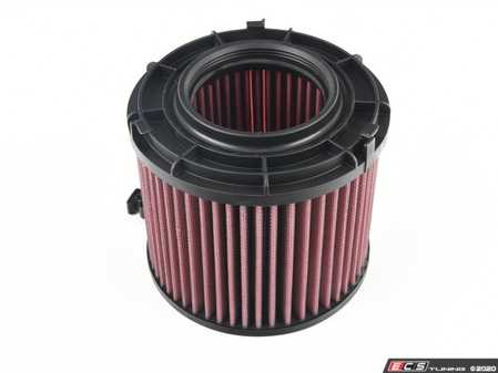 ES#3988613 - E-0646 - Drop In Replacement Air Filter  - High-Flow cotton gauze filter designed to be a performer, while lasting a lifetime - K&N - Audi
