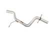ES#4046180 - 026151ECS01 -  MK6 Jetta GLI Resonator Delete Pipe - Significantly enhance the exhaust note on your GLI's stock exhaust system with our ECS Resonator Delete Pipe Kit! - ECS - Volkswagen