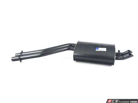 ES#1628344 - 1074901315 - Rear Muffler - Last muffler found in the exhaust system - Clamp-on design - Genuine Mercedes Benz - Mercedes Benz