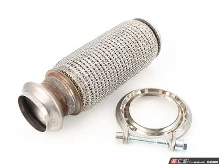 ES#4266299 - 18302455550KT - Decoupling Element And V Clamp Kit - Flex Pipe Fix - Used for a fix on the exhaust when the flex pipe is damaged - Assembled By ECS - MINI