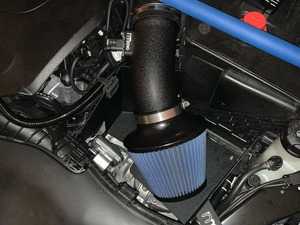 ES#4338334 - NM.658847 - NM Cold Air Intake Kit - Blue LCI  - Open-Air-Box air intake system, please check MAF as these have the LCI design sensor mount - NM Engineering - MINI