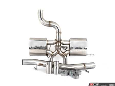 ES#4338266 - 029247ECS -  MK6 Golf R Valved Catback Exhaust System - In-house engineered for the Golf R enthusiast! Featuring T304 SS Tig-welded 3.0" tubing, dual mufflers and an integral exhaust valve to free up to +19 WHP - ECS - Volkswagen