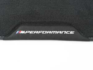 ES#4197948 - 51472457274 - M Performance Floor Mat set - Front and read floor mats - Genuine BMW - BMW
