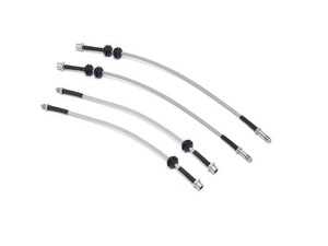 ES#4338367 - H.BMWM.4.069.CLR - Stainless Steel Braided Brake Line Kit - GP3 - Significantly reduce the notorious 'spongie' pedal feel - NM Engineering - MINI