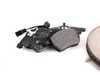 ES#1899327 - 8e0698012 - Front Brake Service Kit - Includes Zimmerman Rotors & Semi-Metallic Pads - Assembled By ECS - Volkswagen