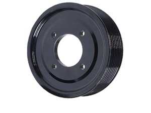 ES#2813435 - 11511742045 - Water Pump Pulley - 112MM - Pulley that drives the water pump and mechanical cooling fan - Hamburg Tech - BMW