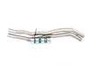 ES#4164364 - 029160ecs01 - Audi B9 SQ5 3.0T Center X-Pipe - Eliminate the center resonator on your OE system for a more aggressive exhaust note - ECS - Audi