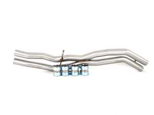 ES#4164364 - 029160ecs01 - Audi B9 SQ5 3.0T Center X-Pipe - Eliminate the center resonator on your OE system for a more aggressive exhaust note - ECS - Audi