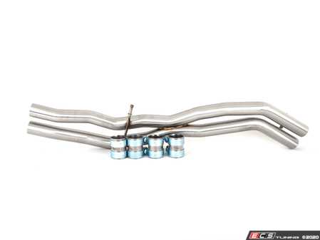 ES#4164364 - 029160ecs01 - Audi B9 SQ5 3.0T Center X-Pipe - Eliminate the center resonator on your OE system for a more aggressive exhaust note - ECS - Audi