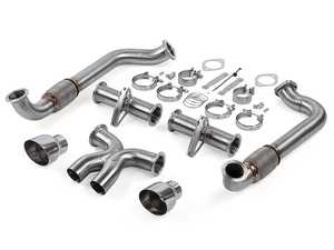 ES#4338456 - CBK0024 - APR 718 Boxster/Cayman Cat-Back Exhaust System - Fully customizable, sounds aggressive but pleasant, and weighs in 34% less than the factory Porsche Sport Exhaust! - APR - Porsche