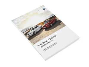 ES#2523337 - 01402609079 - E82 Owner's manual for E82, E88 w/o iDrive - EN USEn Us - Genuine BMW - BMW