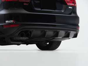 ES#4339856 - 007186LA01-02KT -  MK6 Jetta GLI Rear Diffuser - Textured Black - Add aggressive styling with our In-House Engineered Textured Black Rear Diffuser! - ECS - Volkswagen