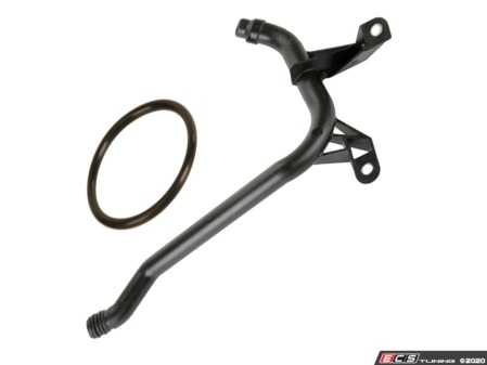 ES#2813508 - 11537502525 - Water Pipe - Connects return hose to engine block - Hamburg Tech - BMW