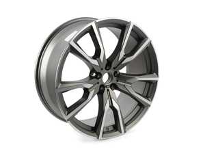 ES#4184348 - 36108093913 - Bmw Light Alloy Wheel V-Spoke 755M - 22" - Genuine BMW - BMW