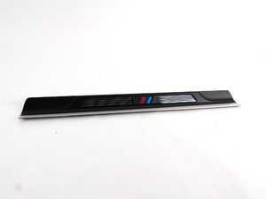 ES#123364 - 51477891930 - M Door Sill Cover - Right - Located along the base of the rocker moulding - Genuine BMW - BMW