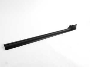 ES#124661 - 51478239968 - Door Sill Trim - Right - Black, covers the inner door sill - Genuine BMW - BMW