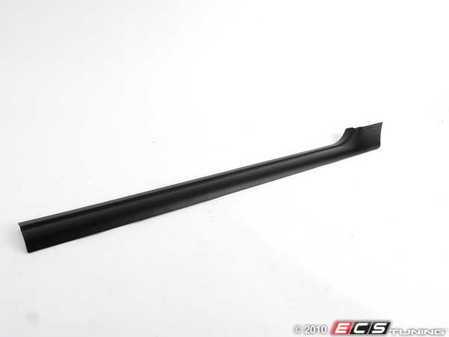 ES#124661 - 51478239968 - Door Sill Trim - Right - Black, covers the inner door sill - Genuine BMW - BMW