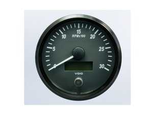 ES#4338690 - A2C3832990030 - SingleViu 80mm 4000RPM Tachometer - Priced Each  - Analog dial to display critical information in a classic design - VDO - Audi BMW Volkswagen Mercedes Benz MINI Porsche