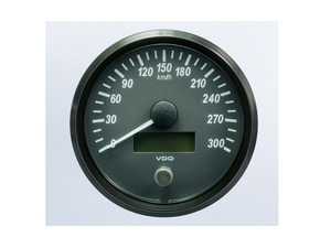 ES#4338674 - A2C3832830030 - SingleViu 100mm 300km/h Speedometer - Priced Each  - Analog dial to display critical information in a classic design with digital time - VDO - Audi BMW Volkswagen Mercedes Benz MINI Porsche