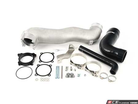 ES#4338062 - MS100198 - Throttle Body Inlet System  - Provides a new, larger, free flowing system that flows roughly 34% more than stock! - APR - Audi