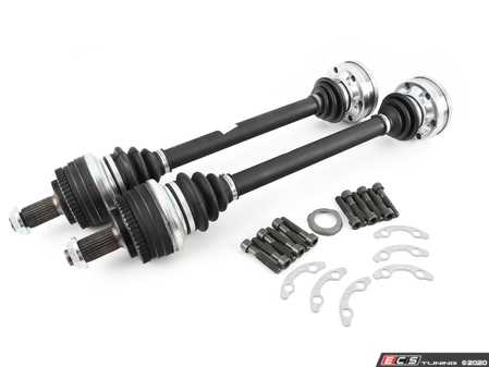 ES#4159376 - 33211226901sKT - Rear Axle Shaft Replacement Kit - Includes left and right axles and hardware - Assembled By ECS - BMW
