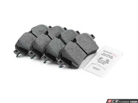 ES#4000469 - HB866B.652 - Rear HPS 5.0 Performance Brake Pad Set - Next generation high performance street brake pad offering greater stopping power and pedal feel, with very low dust. - Hawk - Audi