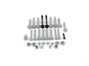 ES#4338582 - 1K0411303KT4 -  Front Sway Bar Installation Kit - Without end links - All of the necessary one-time use hardware for front sway bar installation - Assembled By ECS - Volkswagen