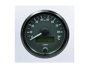 ES#4338681 - A2C3832900030 - SingleViu 80mm 90mph Speedometer - Priced Each  - Analog dial to display critical information in a classic design with digital tim - VDO - Audi BMW Volkswagen Mercedes Benz MINI Porsche