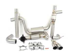 ES#4070048 - CTSEXHTB0001CAT - CTS 3" Turbo Back Exhaust System - Increase performance and improve sound - CTS - Volkswagen