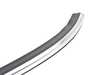 ES#2734182 - 51377300019 - Rear Side Panel Trim - Left  - Beltline chrome trim that goes below the window on the body - Genuine MINI - MINI