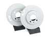 ES#2649856 - 1HM698301EKT1 - Front Brake Rotors - Pair (256x20) - Help restore your pedal feel with new brake rotors - Zimmermann - Volkswagen