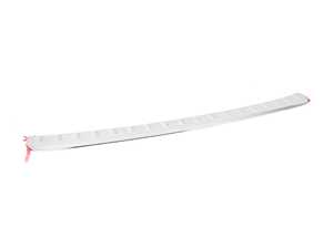 ES#3678939 - 3G8061195AKS6 - Bumperdillo Rear Bumper Protection Plate - Chrome - Plastic protective strip for the top of your rear bumper cover - Genuine Volkswagen Audi - Volkswagen