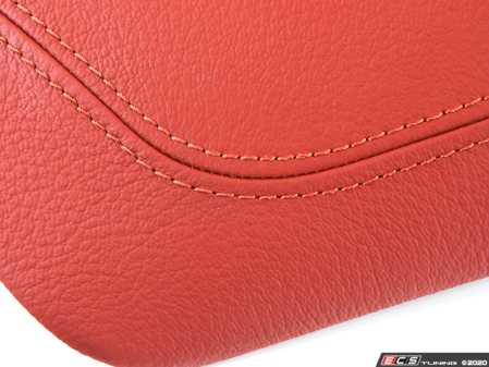 ES#1599324 - 51169181213 - Arm Rest - Center - Leather - Coral Red - Genuine BMW - BMW