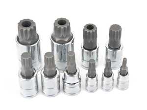 ES#4336951 - CTA3038 - 10 Piece Triple Square Socket - Set  - 2-piece design for high torque applications - CTA Tools - Audi BMW Volkswagen Mercedes Benz MINI Porsche