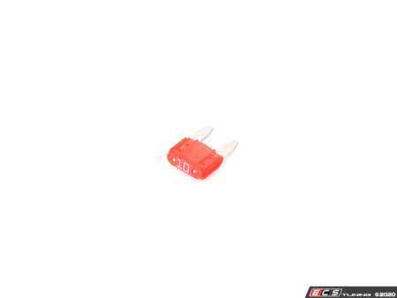 ES#165088 - 61136917403 - Fuse MINI - Red 10 Amp - Used on the fuse box - Genuine BMW - BMW MINI