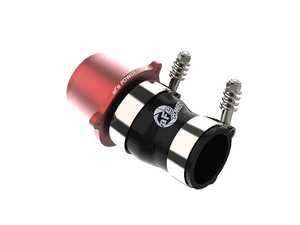 ES#4339733 - 46-20416-R - BladeRunner Turbo Muffler Delete For OE Charge Pipe Red - +5% Flow increase with aFe's oversized billet aluminum turbo muffler delete - AFE - Audi Volkswagen