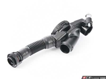 ES#3272272 - 94610723077 - Crankcase Vent Valve - Left Side - Acts as a non-return valve that helps regulate crankcase gases and prevents backflow into the engine or emission system - Genuine Porsche - Porsche