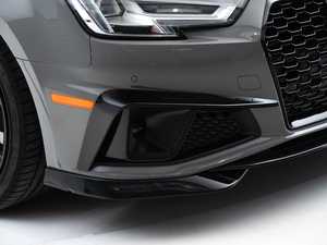 ES#4315215 - 007009LA01 - Audi Mid-Facelift B9 A4 S-Line / S4 Grille Accent Set - Gloss Black - (NO LONGER AVAILABLE) - Upgrade your exterior styling - ECS - 